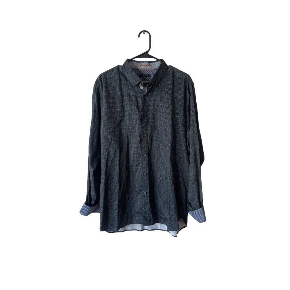 Ted Baker Men's Button Down Size 6 Collared‎ Printed